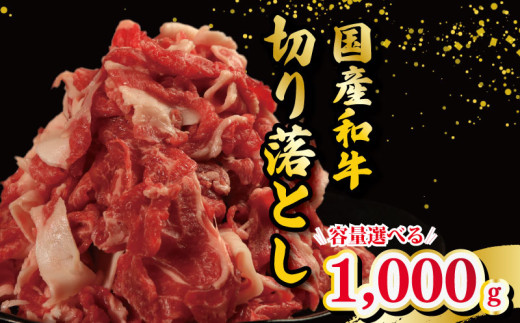切り落とし 肉 選べる 容量 国産和牛 1kg ウデ バラ スライス にく ぎゅう うし 小分け 便利 カレー 肉じゃが すき焼き しゃぶしゃぶ 牛丼 肉炒め 薄切り 焼き肉 おかず 冷凍 人気 おつまみ 贈答 プレゼント 徳島県 吉野川市