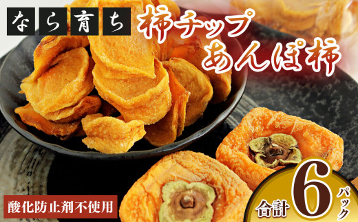 【なら育ち 益田農園】五條柿のチップとあんぽ柿の詰め合わせセット | フルーツ 果物 くだもの 柿 かき カキ 柿チップ あんぽ柿 お菓子 奈良県 五條市