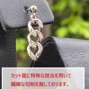  【煌面】純チタン製　ピアス / ネックレス アクセサリー ピアス【kusr002】 