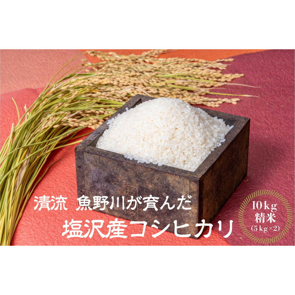 【ふるさと納税】【令和7年産新米予約】南魚沼産　塩沢コシヒカリ「だすけ米」 精米10kg(5kg×2袋）【2025年9月中旬より順次発送予定】 | お米 こめ 白米 食 コシヒカリ 南魚沼産 塩沢 安心 人気 おすすめ 送料無料