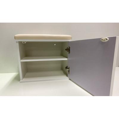 ふるさと納税 静岡市 クッション付きベンチチェスト1人掛け(色おまかせ) |  | 02