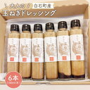 【クセになるおいしさ！】大人のたまねぎドレッシング 150ml×6本【玉葱農家 陣内ちひろ】玉葱 タマネギ 玉ねぎ 加工品 調味料 手づくり