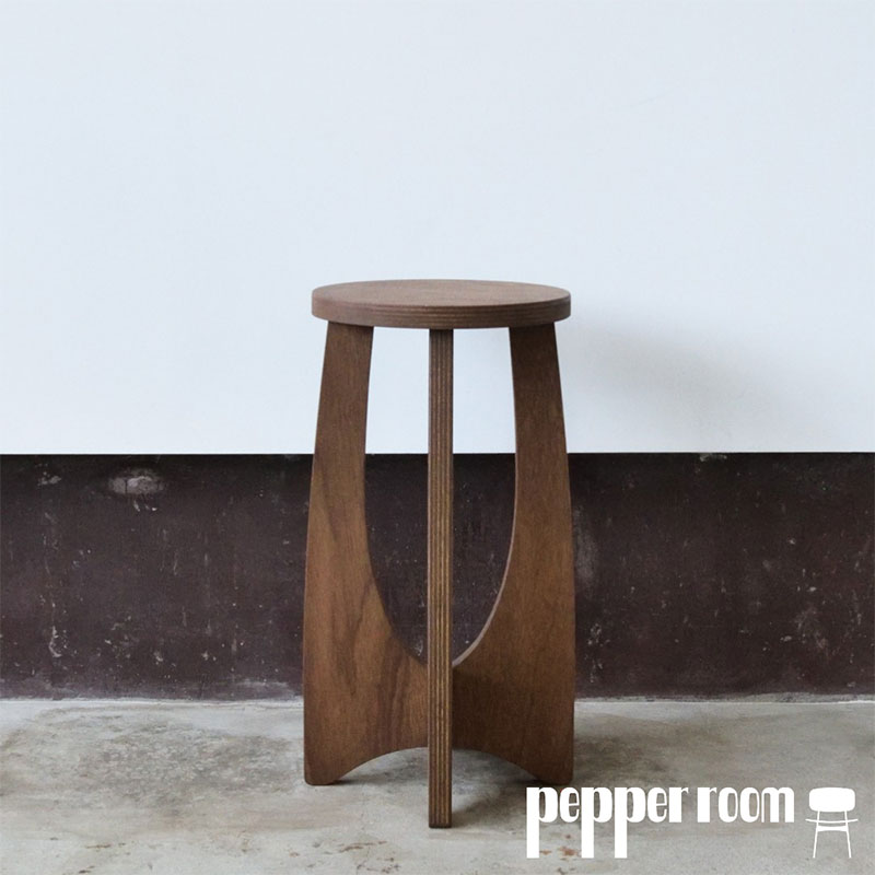 【ふるさと納税】ロケットスツール ラワンプライウッド　ロングサイズ | インテリア 家具　お届け：受注後2～3ヵ月