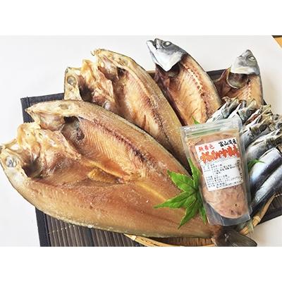 ふるさと納税 氷見市 【鱈場人気一夜干し】ほっけ・氷見産さば・氷見鰯・こだわり塩辛　計4種詰合せ |  | 01