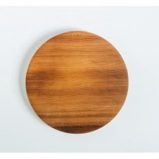 奥吉野杉の高級丸まな板 【柾目・追柾目】 Lサイズ 31cm 国産 一枚板