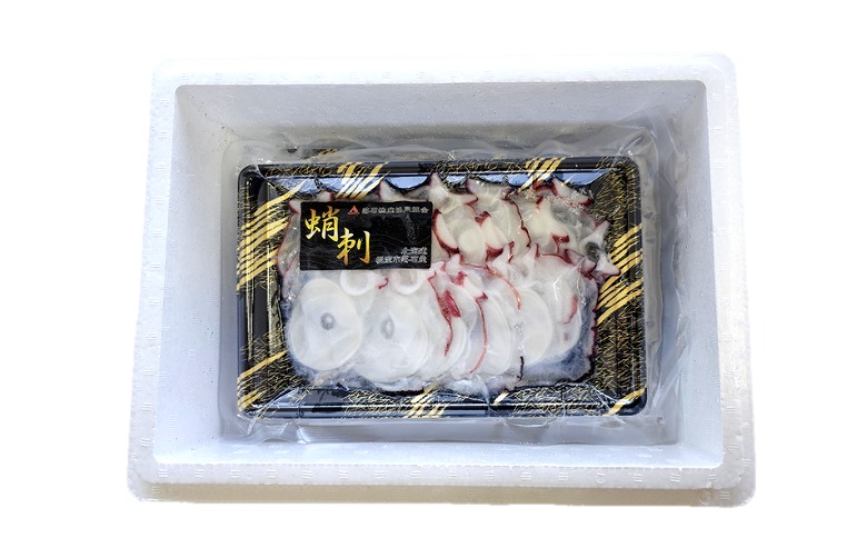 【北海道根室産】水蛸ボイルたこ足スライス150g×4P(計600g) B-20004