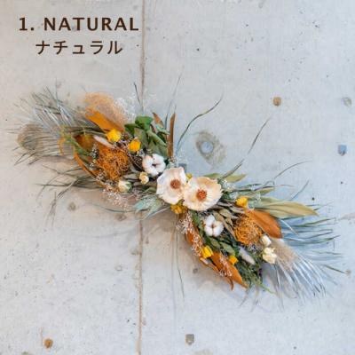 ふるさと納税 糸島市 【選べる2種】ドライフラワー 横長 スワッグ Mサイズ【ブルールーフ/アンソロジー】[AXF010] |  | 02