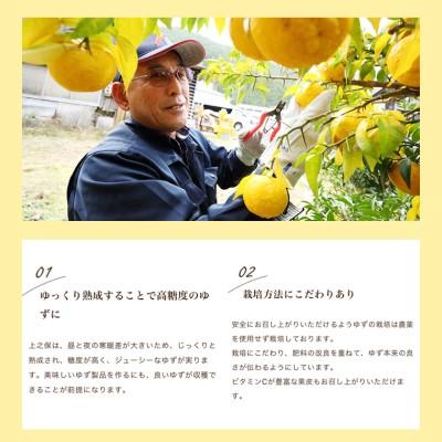 ふるさと納税 関市 楽しみ方いろいろ! 「ゆずの里上之保」 ゆずちゃ　3個 お湯割り ソーダ割り ジャムとしても使える |  | 01