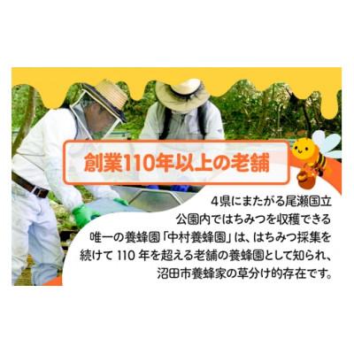 ふるさと納税 沼田市 尾瀬のとち蜜&沼田市産アカシア蜜 詰め合わせ500g×各1本 計1kg 中村養蜂園 |  | 02
