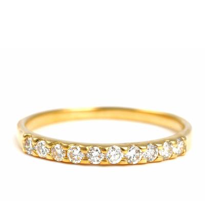 ふるさと納税 鳴沢村 ピンキー　エタニティリング　0.18CT　R3996DI-Y #6 |  | 01