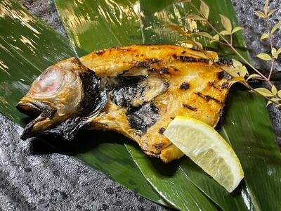 ノドグロ・白イカ入り干物セット 一夜干し（Aセット）【がじゅまる】
