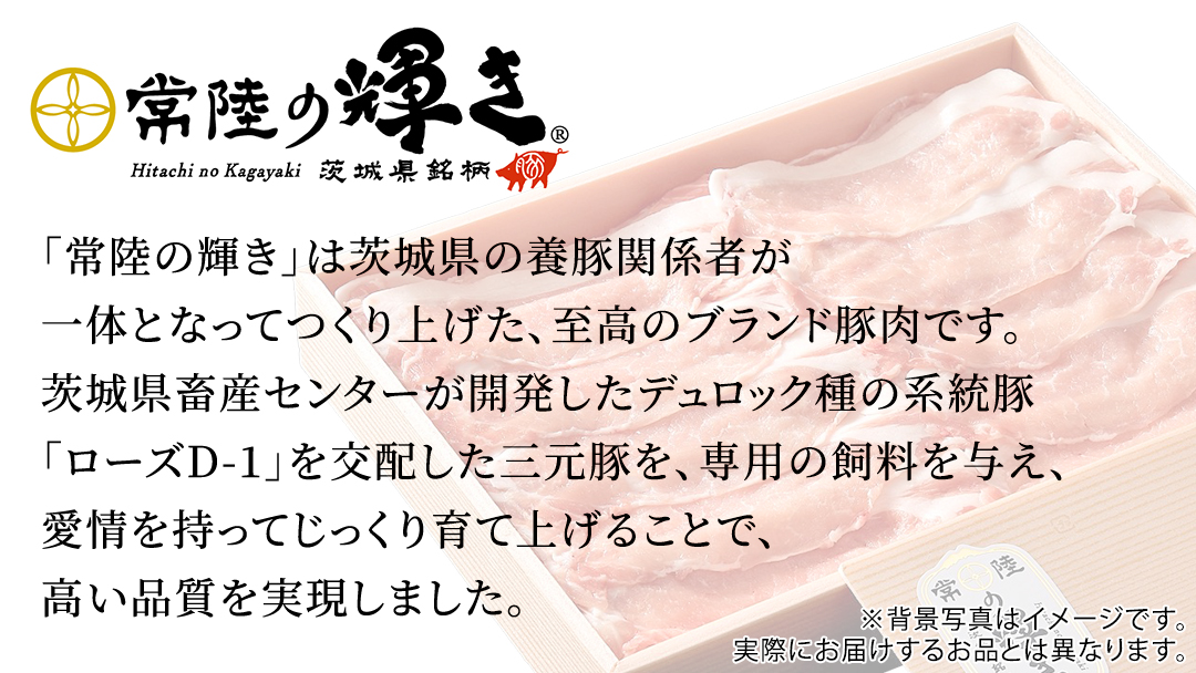 茨城県銘柄豚 「常陸の輝き」 切り落とし 1.6kg ( 400g × 4 パック ) (茨城県共通返礼品) 小分け ブランド豚 三元豚 豚肉 肉 冷凍 [FA003sa]