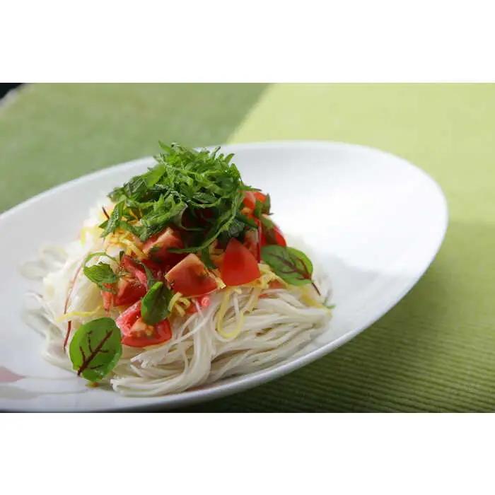 島原 手延べそうめん 2種 食べ比べセット B （ 素麺  / 梅 素麺 ） / そうめん 島原 手延べ 素麺 麺 乾麺 上級品 国産小麦/ 南島原市 / ふるせ [SAQ022]
