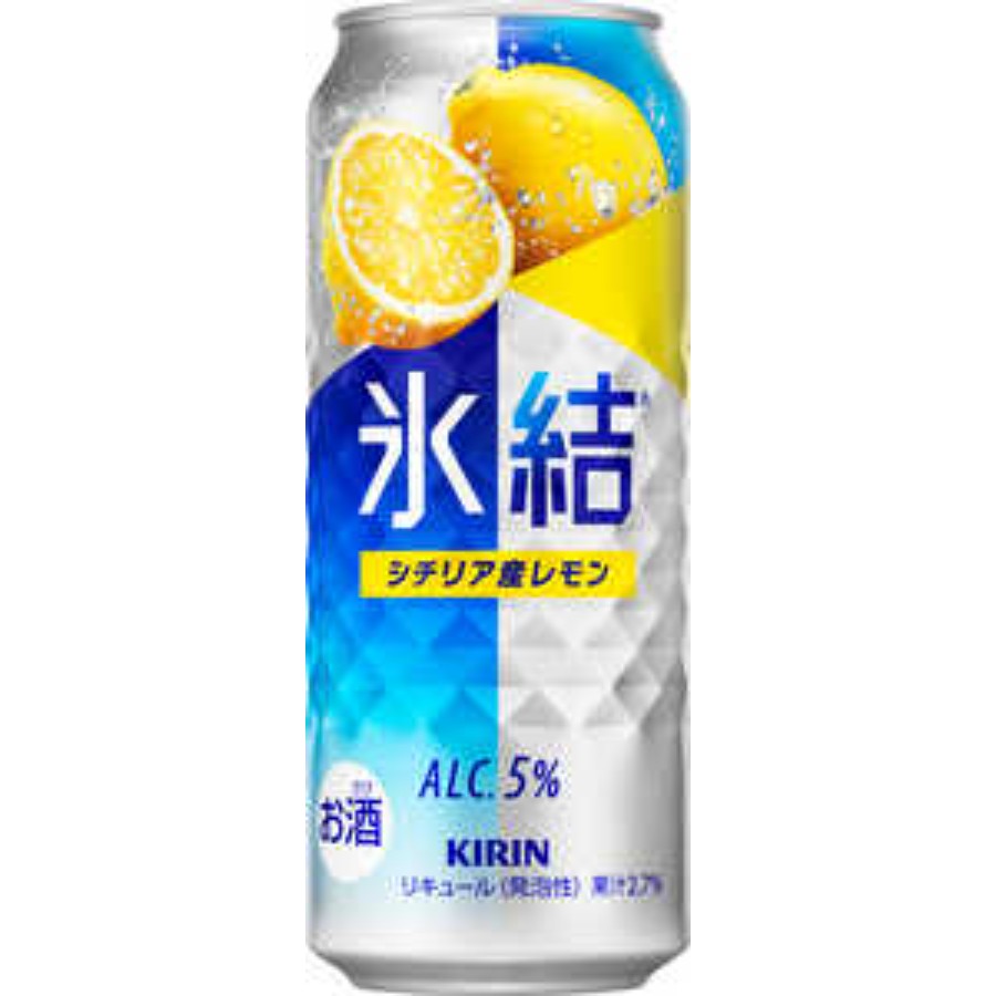 ＜キリンビール＞キリン 氷結(R) シチリア産レモン 500ml 缶（お酒）×24本