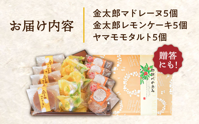 焼き菓子 詰め合わせ 那珂川の恵み 15個入り＜パティスリーノア＞那珂川市 [GCU001]
