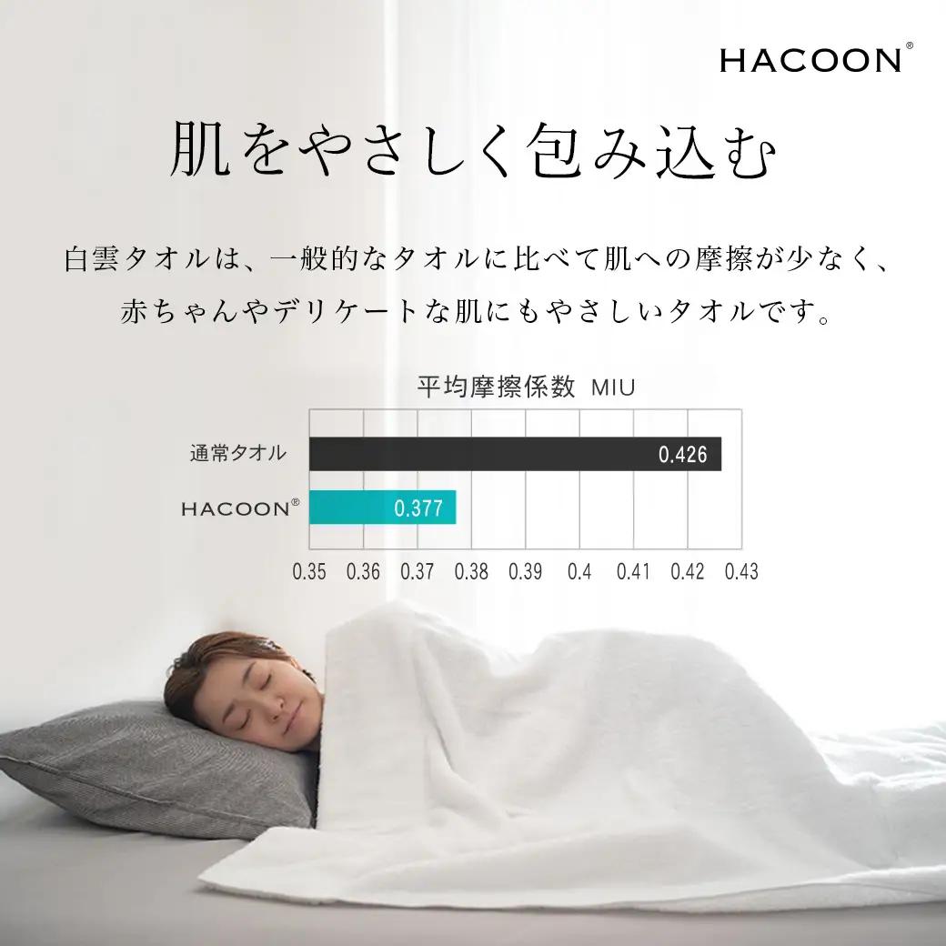 今治タオル 白雲HACOON タオルケット 1枚（ソフトブラウン）【I004490KT1BR】