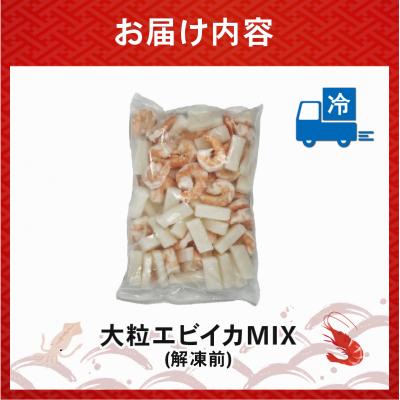ふるさと納税 松前町 エビいかMIX 800g(800g×1p)|エビ イカ 冷凍 背ワタ取り 海鮮【OKR003_x】 |  | 03
