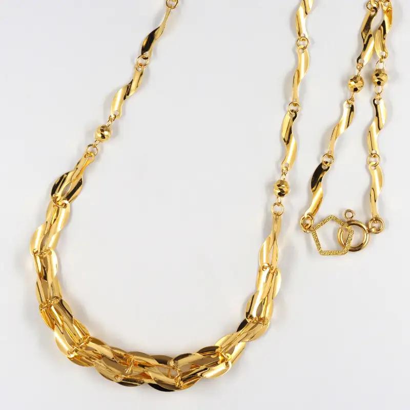 K24 pure gold Crown/ピュアゴールド クラウン ネックレス14566