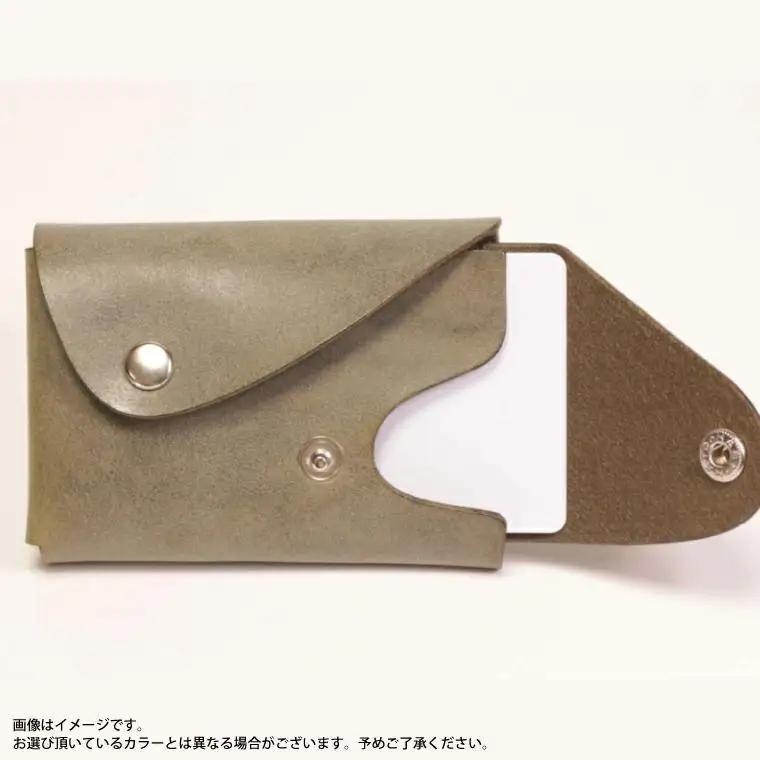 mini Litos ミニリトス 小銭が取りやすいミニ財布 (ワックスアッシュブラウン) 牛革 （BR021）