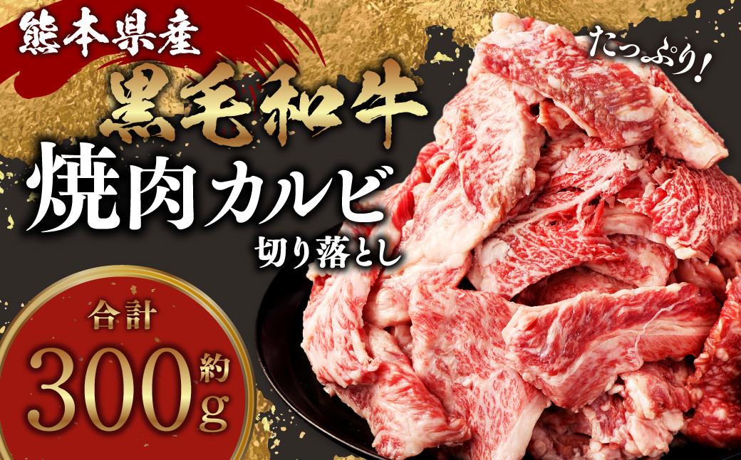 熊本県産黒毛和牛 焼肉 カルビ 切り落とし