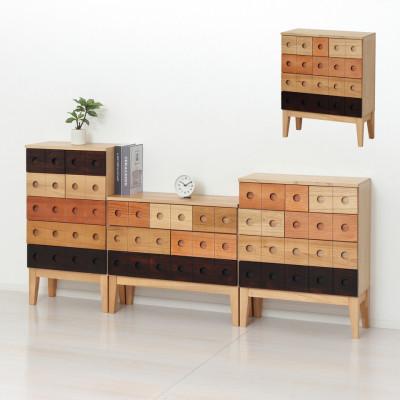 ふるさと納税 海南市 天然木 脚付きチェスト 幅62×奥行28×高さ77cm AKU1045062 |  | 02