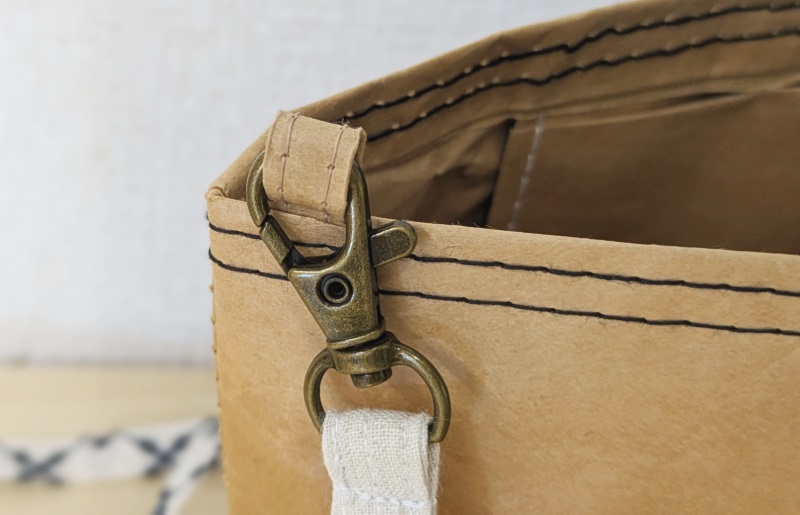 米袋ミニトート（紐付きショルダー） 【日常に寄り添う、軽やかな相棒】 099H3819