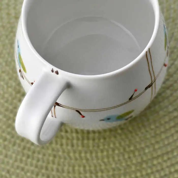 【波佐見焼】ことりの森 マグカップ ペアセット【まるしん】[WD41]