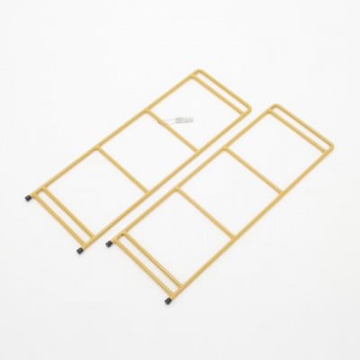 MINOURAのアイアンレッグ　IR67-M　高床タイプ　マスタード色　アウトドア・日常使いに便利