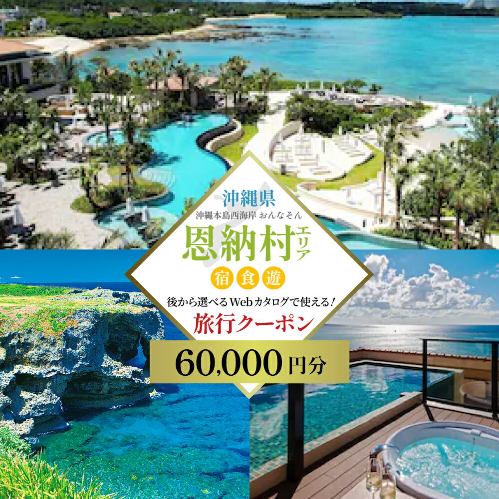 【ふるさと納税】【沖縄ツアー】沖縄西海岸リゾート恩納村 後から選べる旅行クーポン6万円分