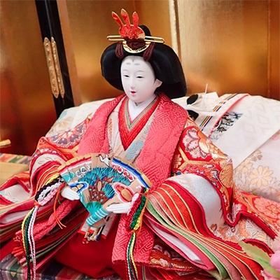 ふるさと納税 小野市 親王　京九番「亀甲地に桐花紋」　毛氈飾り |  | 02