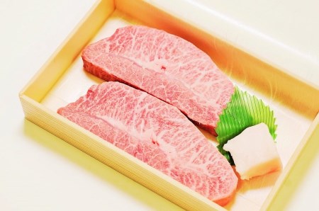 【神戸牛 牝】ミスジステーキ2枚:120g 川岸畜産 (18-11)【冷凍】