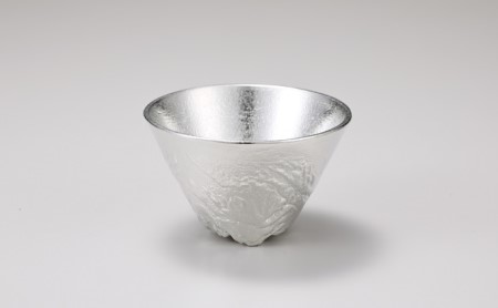 立山のぐい呑 - L 能作 酒器 錫 日本製 器 盃 杯 お猪口 ギフト