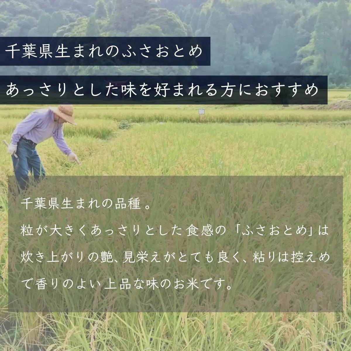 【最短2～7営業日出荷】令和8年産 千葉県産「ふさおとめ」10kg（5kg×2袋） ふさおとめ 新米 米 精米 こめ 送料無料　A003