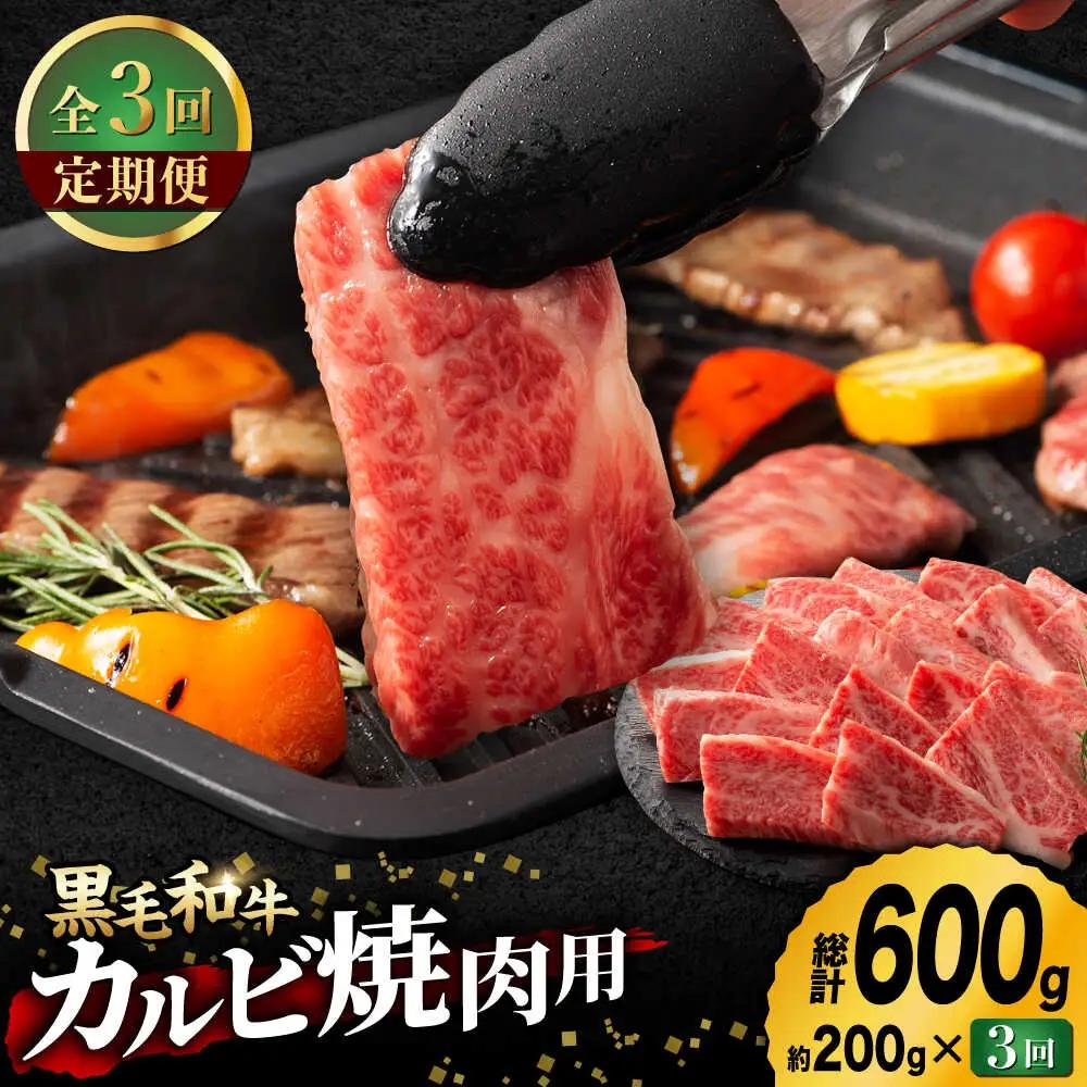 【3回定期便】藤彩牛 くまもと黒毛和牛 バラ カルビ 焼肉用 1650 [ZDT033] 冷凍 国産 牛肉 焼き肉用 熊本 くまもと