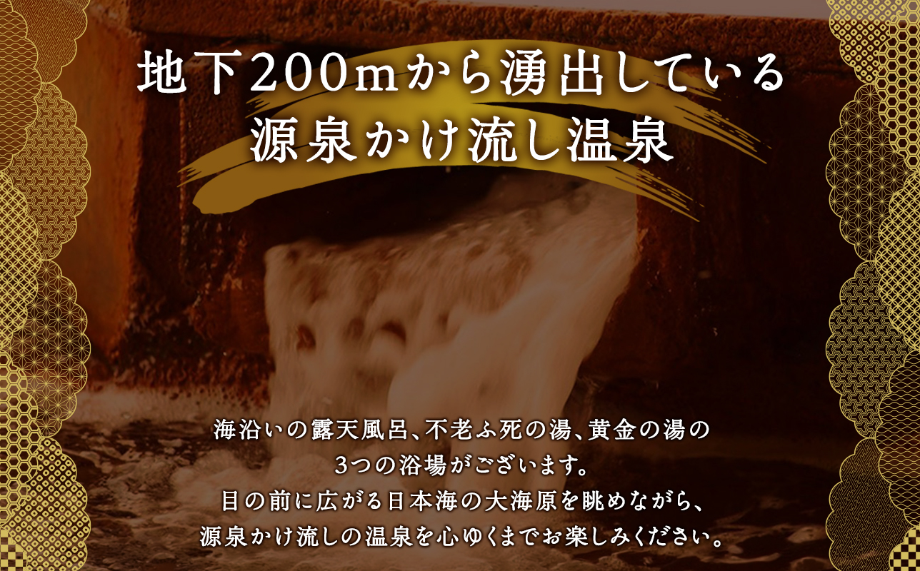 施設利用チケット 不老ふ死温泉で使える利用券 3,000円分 