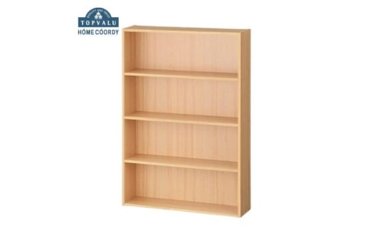 ホームコーディ　文庫本シェルフ　ナチュラル イオンリテール 家具 [№5346-2377]