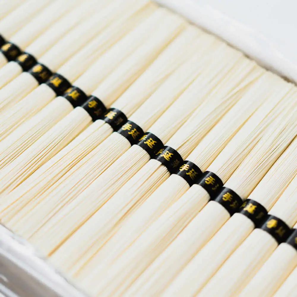 【桐箱入り】島原手延べ そうめん 50g×26束×5箱 計6.5kg / そうめん 島原そうめん 手延べ 麺 素麺 ギフト / 南島原市 / 吉岡製麺工場[SDG028]