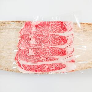 牛肉 近江牛 A4等級以上 ロース すき・しゃぶ 400g