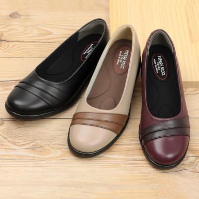 ふるさと納税 大和郡山市 ピエールリッチ 24.0cm ワイン 山羊革 ゆったり 5E レディースシューズ(パンプス)73 |  | 02