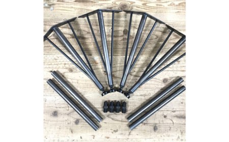 COBA ?@鉄脚　Φ22ジョイント（高さ670mm)4本セット