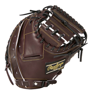 ローリングス (Rawlings) 硬式 キャッチャー ミット 小さめ 日本製 野球：バーガンディ