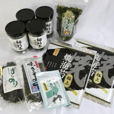 ふるさと納税 西条市 四国海苔からの贈り物　焼き海苔づくしセット