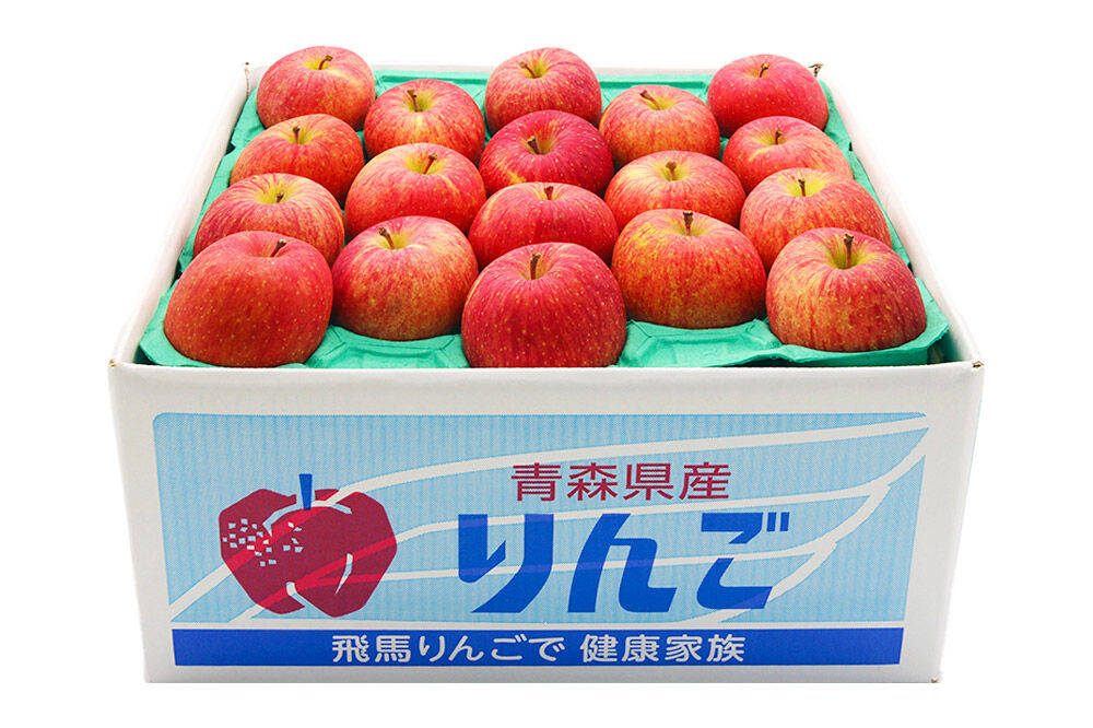 【27年3月クール便発送】りんご あまみふじ（葉取らずサンふじ）【訳あり】家庭用 糖度14度以上 約10kg（32～46玉程度） [サンふじ りんご 10キロ 葉とらず あまみふじ アップル おいしい 果実 果物 取ら 赤色 糖度 美味 葉とらず 林檎]