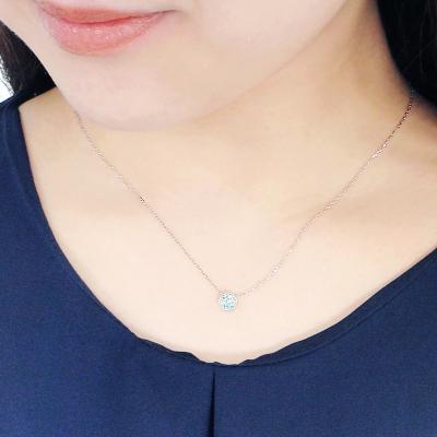 ふるさと納税 甲府市 PT900/PT850パライバトルマリン ダイヤモンドネックレス (Fph006) |  | 02