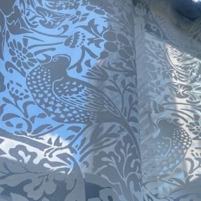 ふるさと納税 岡崎市 ウィリアムモリス　レース　カーテン　180　いちご泥棒 |  | 03