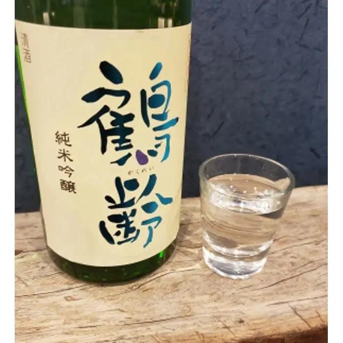 雪国のお酒「鶴齢」純米吟醸【一升瓶1800ml】【鶴齢 純米吟醸 一升瓶 1本 日本酒 1800ml 青木酒造 新潟 地酒 厳選 晩酌 熱燗 お酒 酒 さけ お中元 お歳暮 贈答】
