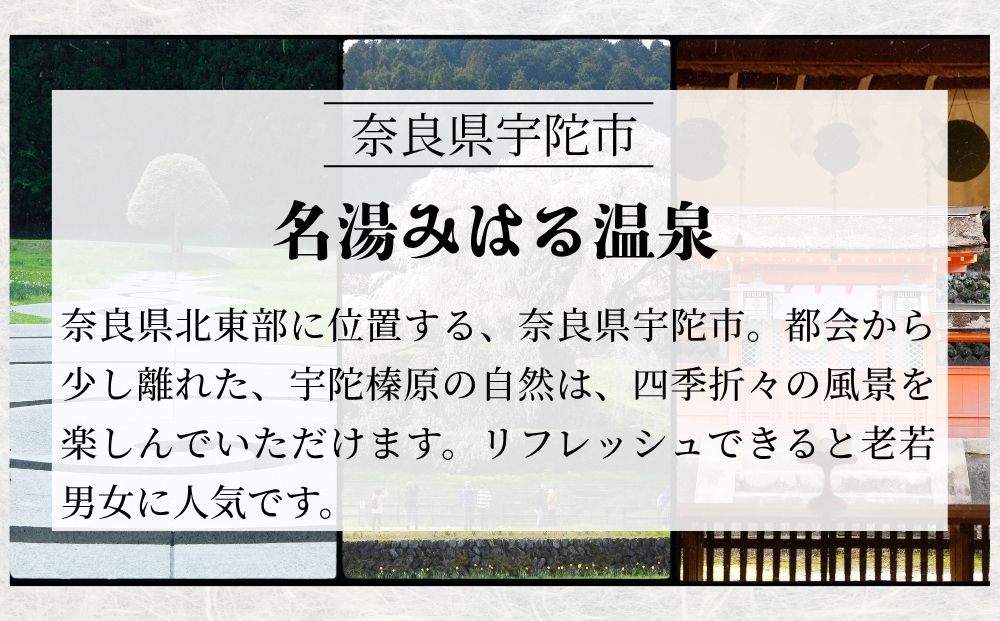 美榛苑 ペア 宿泊券(平日限定・一泊二食付) / ふるさと納税 ギフト 温泉 美榛温泉 美肌の湯 北海大和遊膳 奈良県 宇陀市