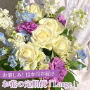 【ふるさと納税】お楽しみ！12か月お届け　お花の定期便「Large」 ［No.117］ ／ お花 お任せ 新鮮 送料無料 東京都