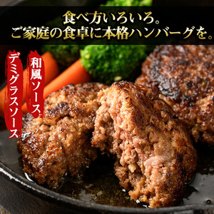 高千穂牛 ハンバーグ(計10個・2個×5P)【MT005】【JA高千穂地区ミートセンター】