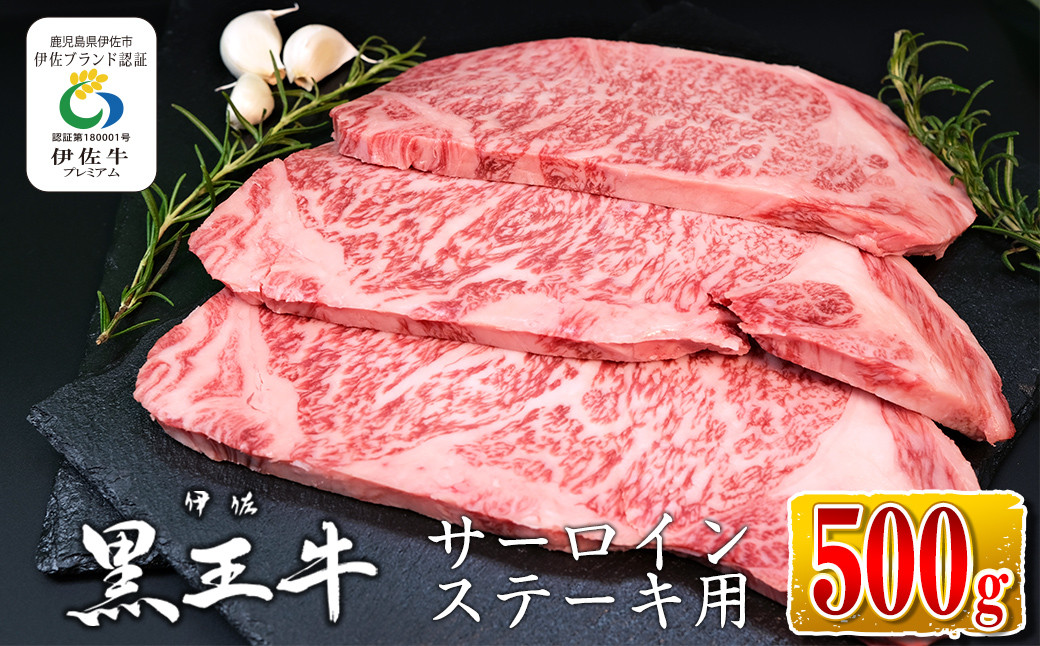 
isa337 鹿児島県産黒毛和牛 伊佐黒王牛サーロインステーキ！(計500g・250g×2パック) ふるさと納税 伊佐市 特産品 ブランド牛 牛肉 国産 九州産 鹿児島県産 サーロイン 焼肉 ステーキ肉 和牛 ギフト 肉 贈り物 プレゼント【プラン・ビー】
